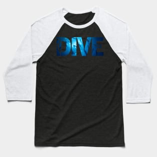 Scuba Diving Dive Underwater Fish Baseball T-Shirt